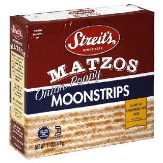 Streits Matzo, Moonstrip, 11 Ounce Box (Pack of 8) 