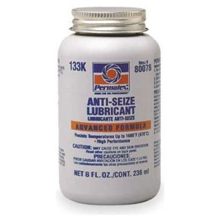 Permatex 80078 Anti Seize Compound, Silver, 8 Oz. Bottle