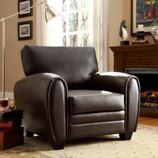 Jaxon Brown Bonded Leather Chair Today $359.99