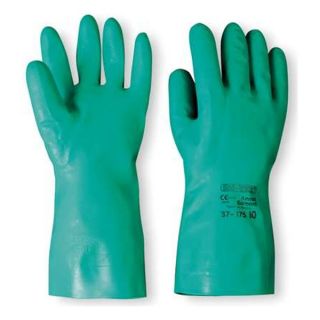 Ansell 37 175 Chemical Resistant Glove, 15 mil, Sz 10, PR
