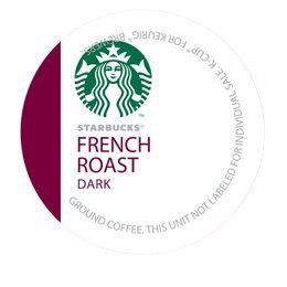 Starbucks French Roast Coffee K Cup For Keurig Brewers: 