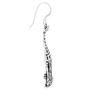 Silvermoon Sterling Silver Giraffe Earrings