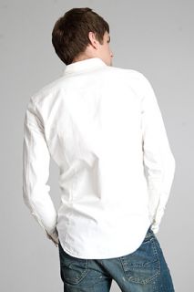 Diesel Smilzy White Denim Shirt for men