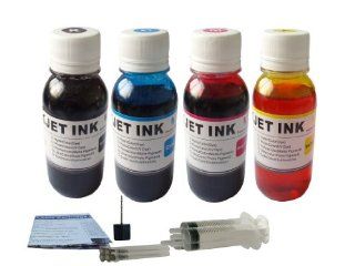 Dinsink 16OZ (1BK+1C+1M+1Y) refill ink kit for Canon PG 240 CL 241