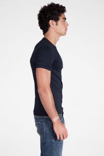 Bikkembergs  Blue Cuff T shirt for men