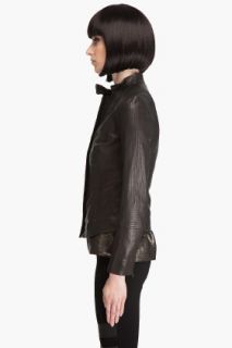 Diane Von Furstenberg Eclaire Leather Jacket for women