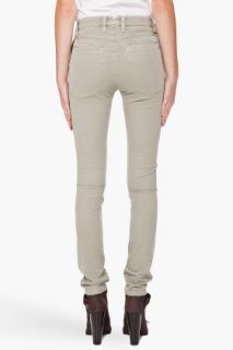 Nudie Jeans Khaki Tight Jeans for women
