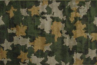 53x76 Area Rug  Camouflage SKU PAS1076244