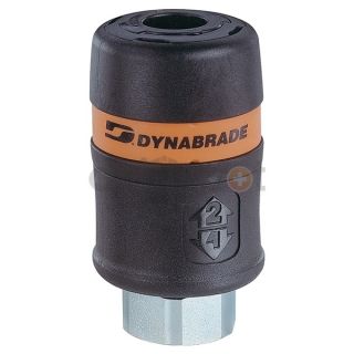 Dynabrade 97566 Coupler, Safety, 1/4In FNPT, 175 PSI, Black