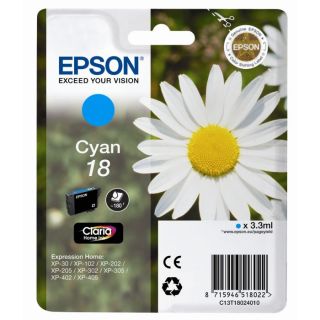 Epson T1802 Cyan   Achat / Vente CARTOUCHE IMPRIMANTE Epson T1802 Cyan