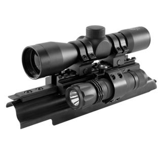 NCStar Sights N Lights AK 4x30mm Riflescope Combo (MTAK, SC430B, RB29