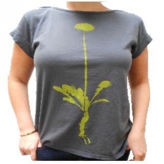 Organically Grown Womens Dandelion Virtue Organic Cotton Tee