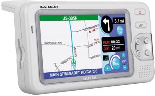 Initial GM 401 4 inch Touch Screen GPS Navigation