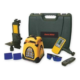 David White 48 3150G 2 Green Beam Int/Ext Laser Level Kit