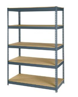 Maxi Rack MR 245 48 Inch Wide by 24 Inch Deep by 72 Inch High Five