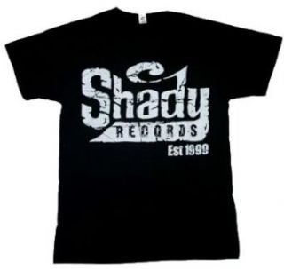 Eminem   Shady Records Logo Adult T Shirt: Clothing
