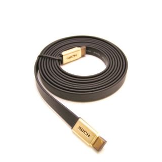 CABLES & CONNECTIQUES HB FLAT4 215 HDMI 1.4 PLAT / Longueur 5 mètres