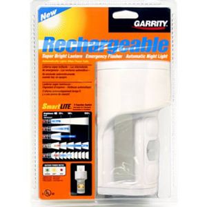 Garrity Industries E700GST06NIQ White Rechargeable/Power Power Lantern