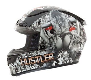 Rockhard Hustler Volume 2 Graphic Full Face Helmet (Medium) : 
