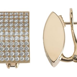 Chopard 18k Gold 2 1/2ct TDW Diamond Earrings (E, VVS1)