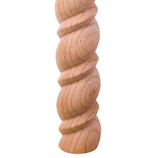 Home Decor RMH250BOK 36 Beaded Rope Moulding Half Round   Oak   