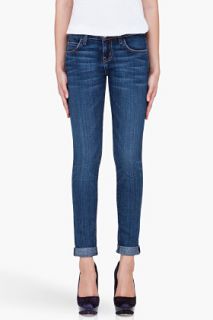 Current/Elliott Blue The Rolled Jeans for women