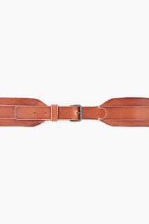 Lanvin Brown Leather Waist Belt for women