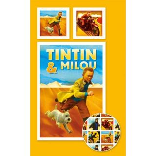 HOUSSE DE COUETTE   Tintin   Desert   220 x 240 cm   Achat / Vente