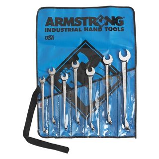 Armstrong 52 621 Combo Wrench Set, Full Polish, 10 19mm, 7Pc
