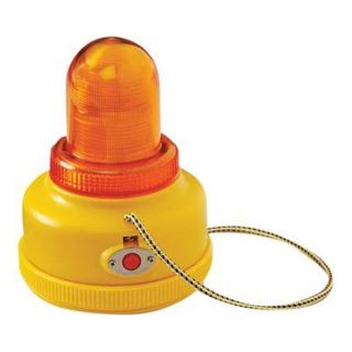 Federal Signal LP3TL 120R Low Profile Warning Light, LED, Red, 120VAC