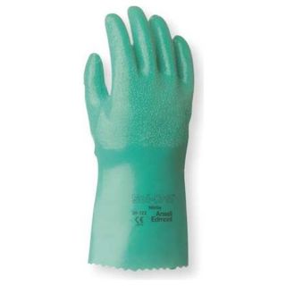 Ansell 39 122 Chemical Resistant Glove, 12" L, Sz 7, PR