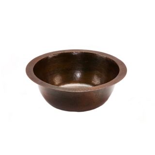 Round Hammered Copper Bar Sink with 2 inch Drain Today $189.00 5.0 (1