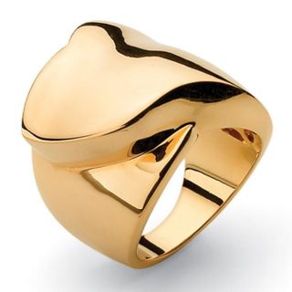 Toscana Collection 14k Goldplated Freeform Foldover Ring