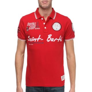 GEOGRAPHICAL NORWAY Polo Homme Rouge Rouge   Achat / Vente POLO