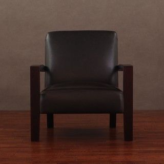 Roadster Dark Brown Leather Chair