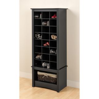 Broadway Black Tall Shoe Cubbie Cabinet Today: $206.99 4.5 (2 reviews