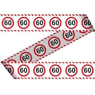 Udo Schmidt Absperrband Warnband Verkehrsschild 60 rot weiß Länge
