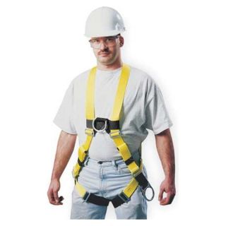 Miller By Honeywell 552/UYK Full Body Harness, Universal, 400 lb., Ylw