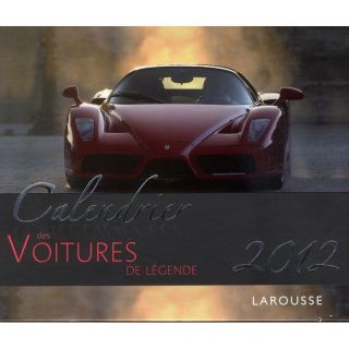Calendrier voitures de légende 2012   Achat / Vente livre Collectif