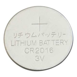 Approved Vendor 2CUR7 Coin Cell, 2016, Lithium, 3V