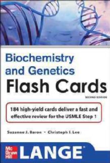 Biochemistry and Genetics Flash Cards 184 High yield Cards Deliver a