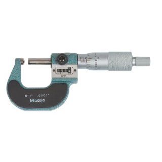 Mitutoyo 295 153 Spherical Face Micrometer, Mechanical Counter Model