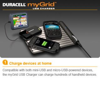 Duracell Mygrid Usb Charger Cell Phones & Accessories